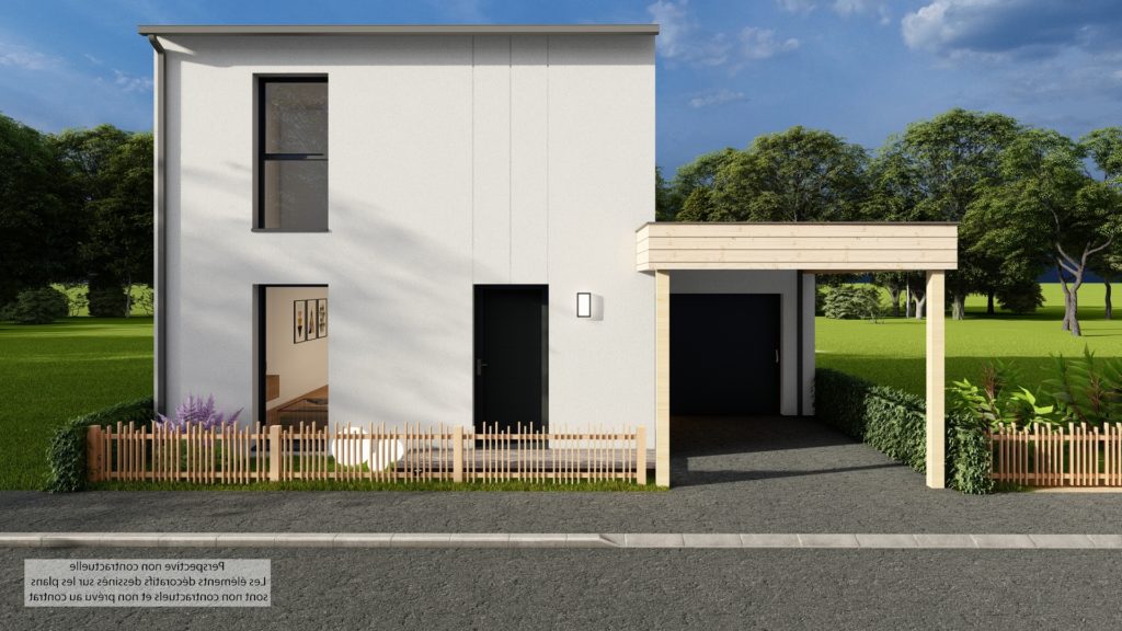Maison+Terrain de 5 pièces avec 3 chambres à Bouguenais 44340 – 286430 € - QUCH-26-06-01-15