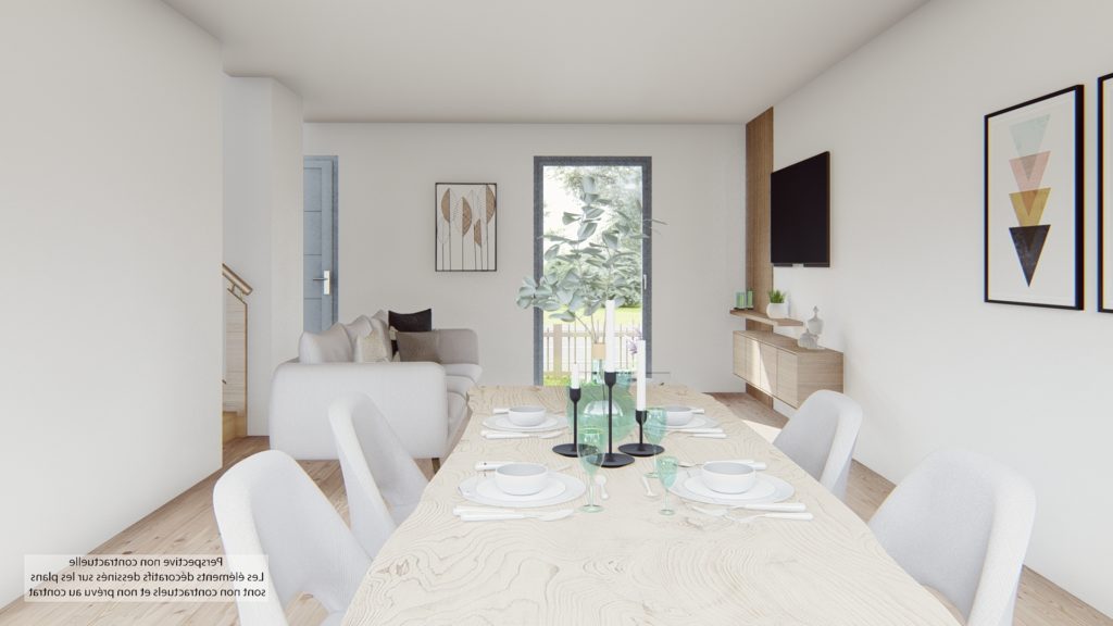 Maison+Terrain de 5 pièces avec 3 chambres à Bouguenais 44340 – 286430 € - QUCH-26-06-01-15