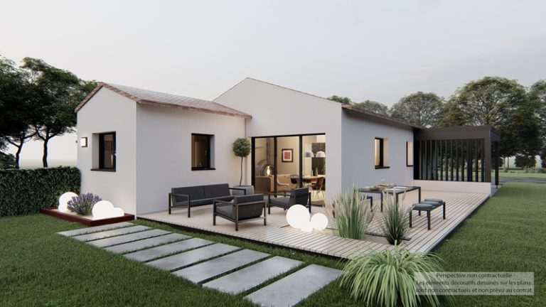 Maison+Terrain de 4 pièces avec 2 chambres à La-Chevroliere 44118 – 263870 € - QUCH-26-07-20-51