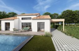 Maison+Terrain de 5 pièces avec 3 chambres à Bouaye 44830 – 343370 € - QUCH-26-05-25-51