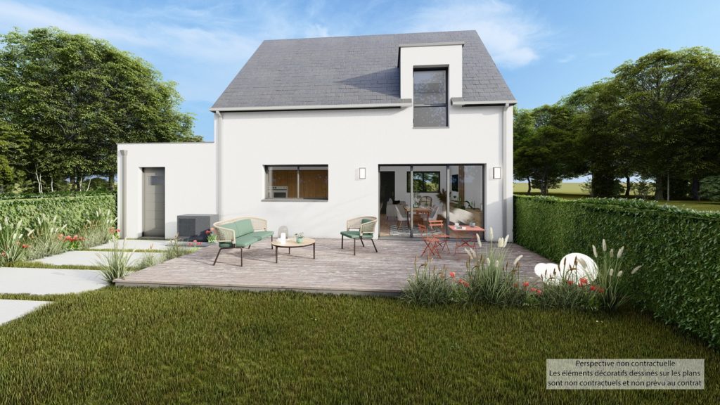 Maison+Terrain de 5 pièces avec 4 chambres à Chateaubourg 35220 – 273810 € - EPLA-26-08-27-62