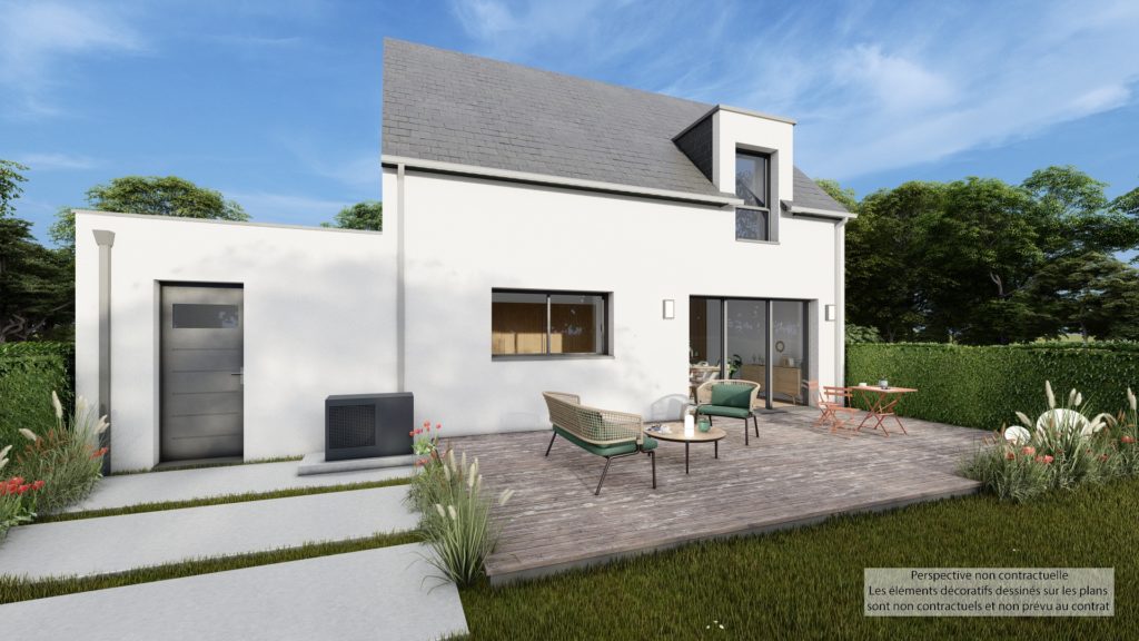 Maison+Terrain de 5 pièces avec 4 chambres à Chateaubourg 35220 – 273810 € - EPLA-26-08-27-62