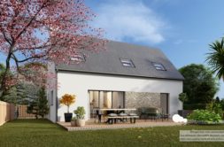 Maison+Terrain de 5 pièces avec 4 chambres à Roz-Landrieux 35120 – 268900 € - DAJE-26-05-26-45