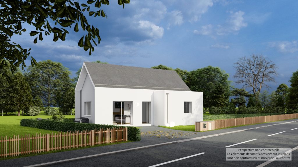 Maison+Terrain de 3 pièces avec 2 chambres à Sainte-Seve 29600 – 161800 € - VVAN-26-06-02-3