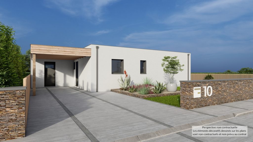 Maison+Terrain de 3 pièces avec 2 chambres à Garlan 29610 – 232900 € - VVAN-26-06-02-29