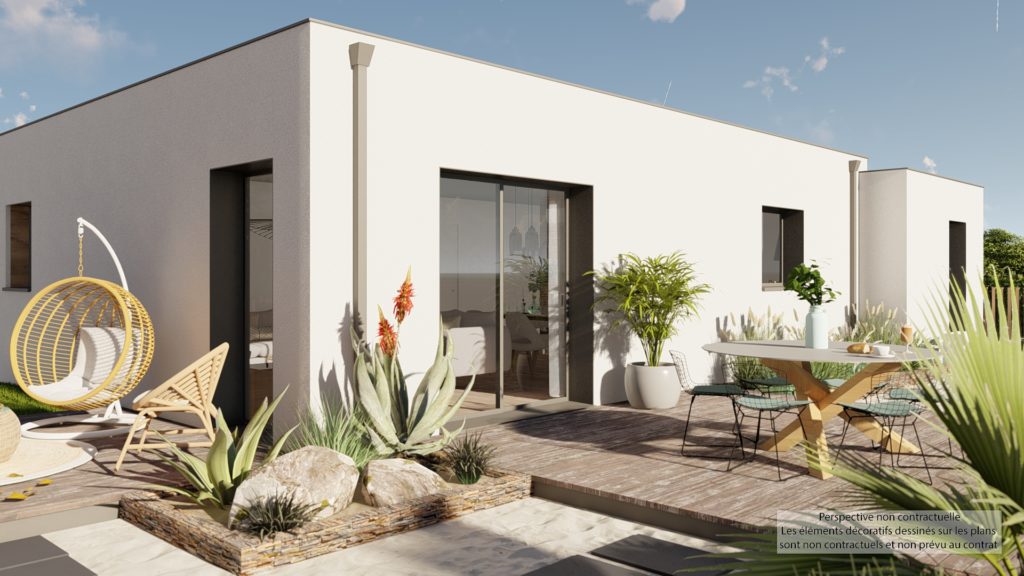 Maison+Terrain de 3 pièces avec 2 chambres à Garlan 29610 – 232900 € - VVAN-26-06-02-29