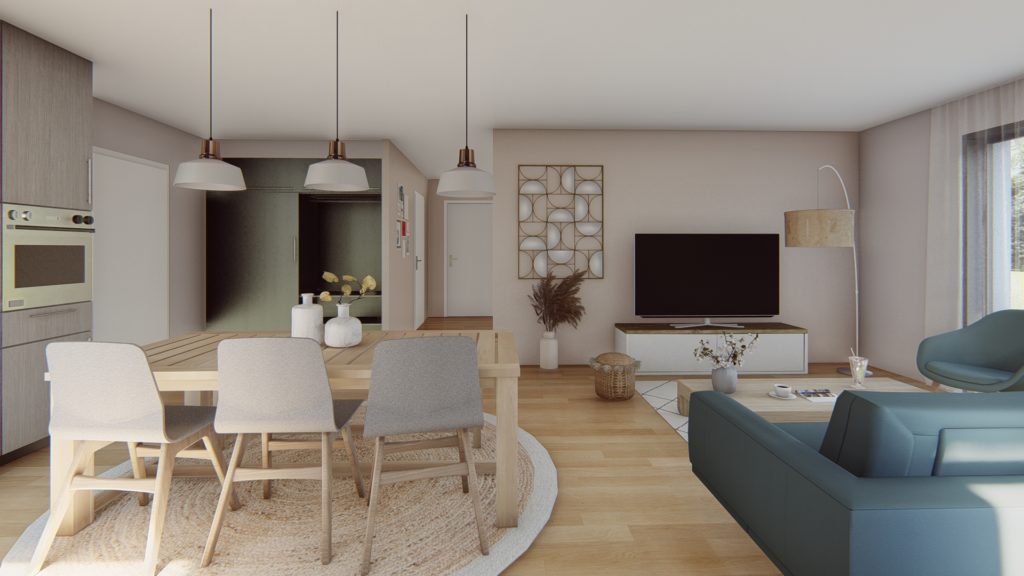 Maison+Terrain de 4 pièces avec 3 chambres à Saint-Pere-Marc-en-Poulet 35430 – 245000 € - DAJE-26-06-01-35