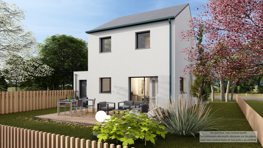 Maison+Terrain de 4 pièces avec 3 chambres à Roz-Landrieux 35120 – 211700 € - DAJE-26-06-01-39