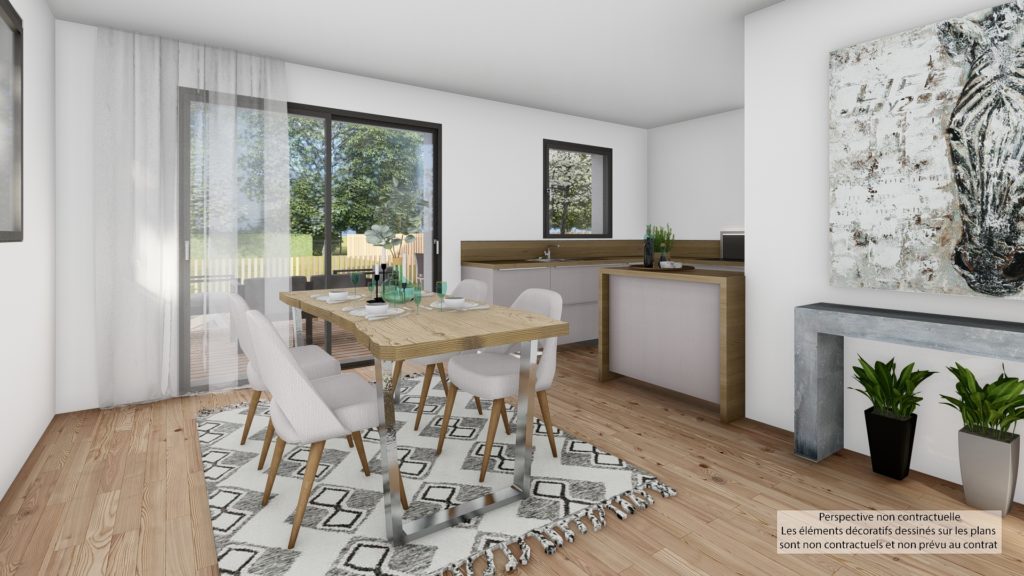 Maison+Terrain de 4 pièces avec 3 chambres à Roz-Landrieux 35120 – 211700 € - DAJE-26-06-01-39