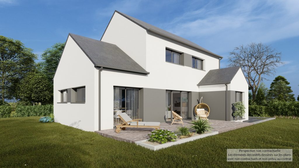Maison+Terrain de 5 pièces avec 4 chambres à Le-Minihic-sur-Rance 35870 – 575700 € - GESC-26-07-27-113