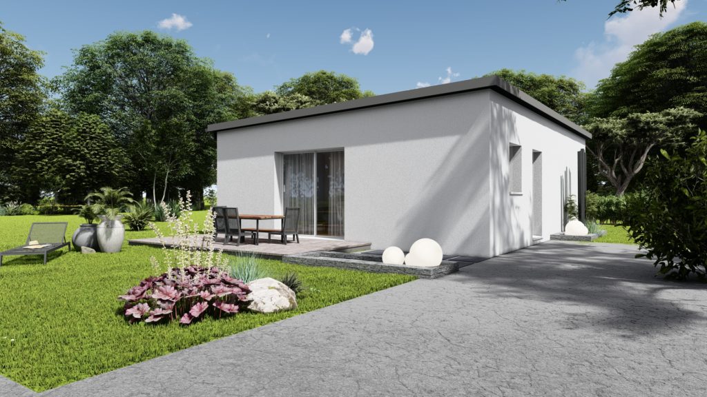 Maison+Terrain de 4 pièces avec 2 chambres à Saint-Martin-des-Champs 29600 – 163240 € - VVAN-26-06-10-10