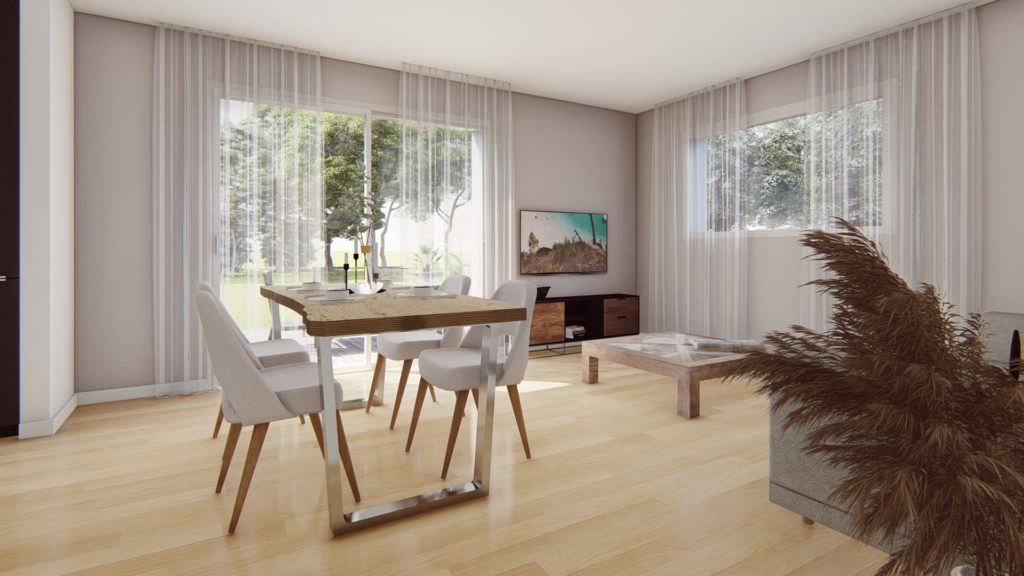 Maison+Terrain de 4 pièces avec 2 chambres à Saint-Martin-des-Champs 29600 – 163240 € - VVAN-26-06-10-10