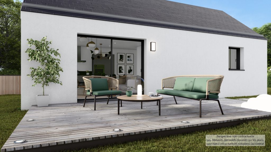 Maison+Terrain de 2 pièces avec 1 chambres à Langrolay-sur-Rance 22490 – 191430 € - GESC-26-06-08-17
