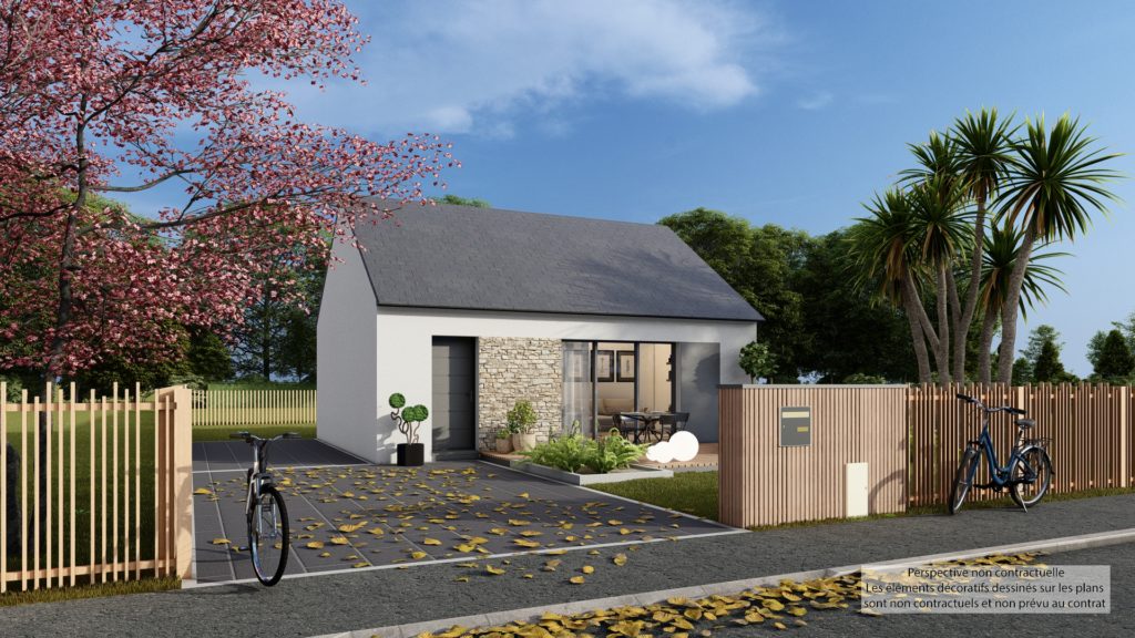 Maison+Terrain de 3 pièces avec 2 chambres à Pleurtuit 35730 – 260890 € - GESC-26-08-03-34