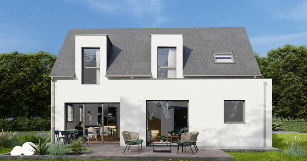 Maison+Terrain de 5 pièces avec 4 chambres à Saint-Lunaire 35800 – 457159 € - GESC-26-07-28-5