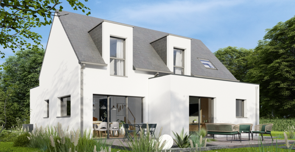 Maison+Terrain de 5 pièces avec 4 chambres à Saint-Lunaire 35800 – 457159 € - GESC-26-07-28-5