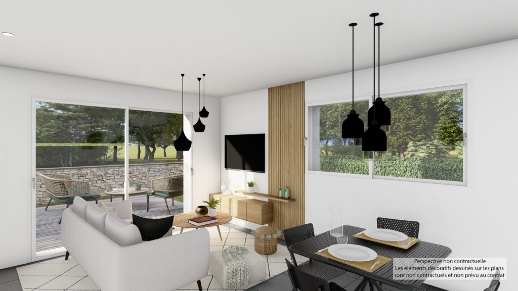 Maison+Terrain de 3 pièces avec 2 chambres à Guisseny 29880 – 178080 € - ETRE-26-06-08-48