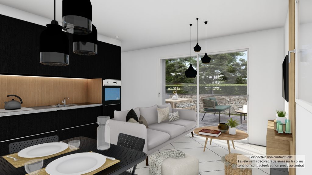 Maison+Terrain de 3 pièces avec 2 chambres à Guisseny 29880 – 178080 € - ETRE-26-06-08-48