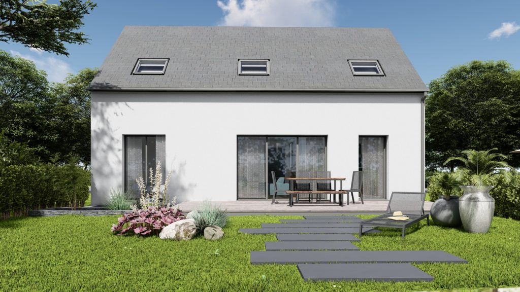 Maison+Terrain de 5 pièces avec 4 chambres à Bagneres-de-Bigorre 65200 – 282000 € - PHPA-26-06-22-43