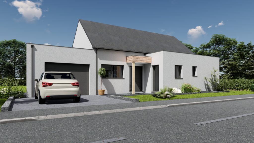 Maison+Terrain de 4 pièces avec 3 chambres à VISKER 65200 – 331000 € - PHPA-26-06-01-33
