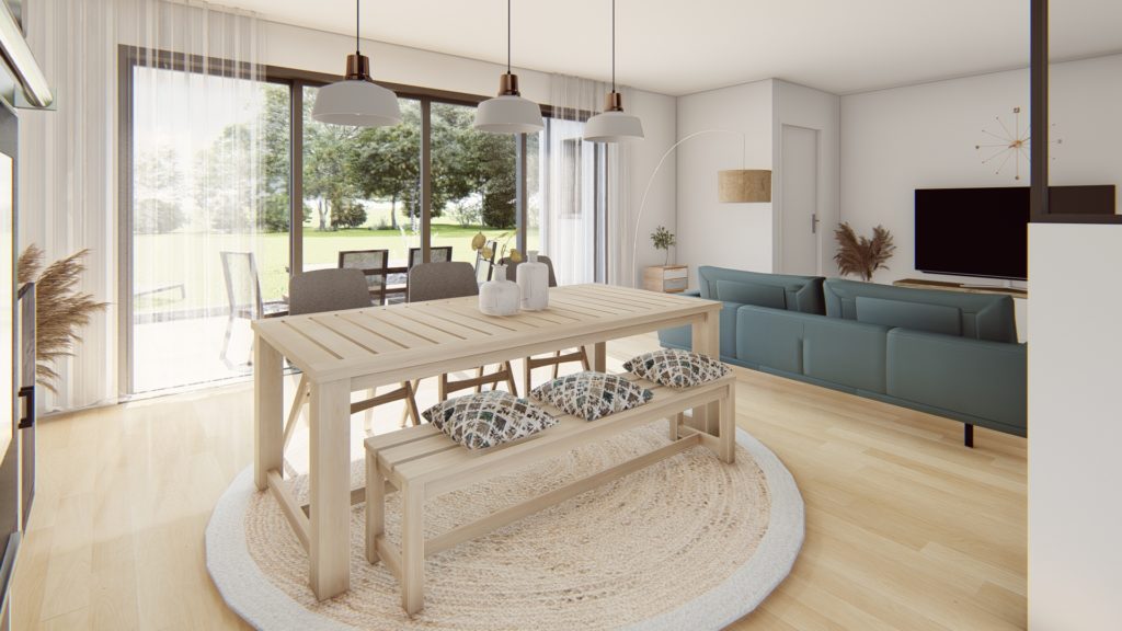 Maison+Terrain de 4 pièces avec 3 chambres à VISKER 65200 – 331000 € - PHPA-26-06-01-33