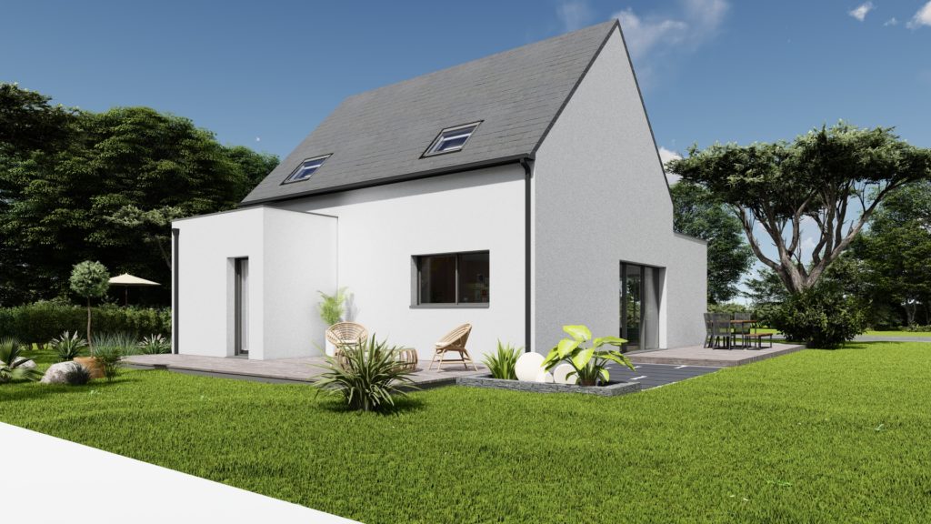 Maison+Terrain de 5 pièces avec 4 chambres à Plouaret 22420 – 241746 € - PBOU-26-05-21-91