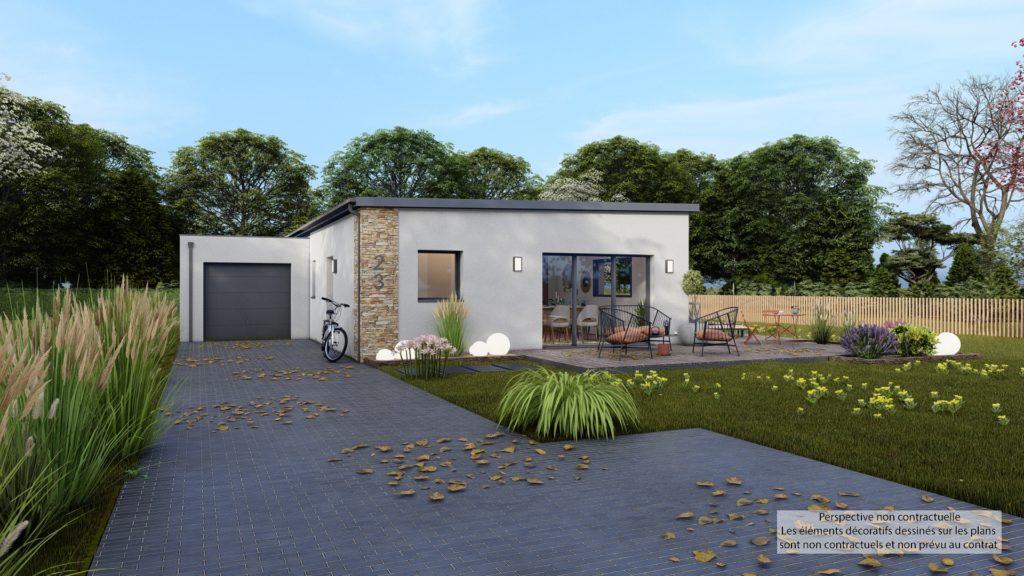 Maison+Terrain de 4 pièces avec 3 chambres à Landevant 56690 – 286000 € - GMA-26-07-29-358
