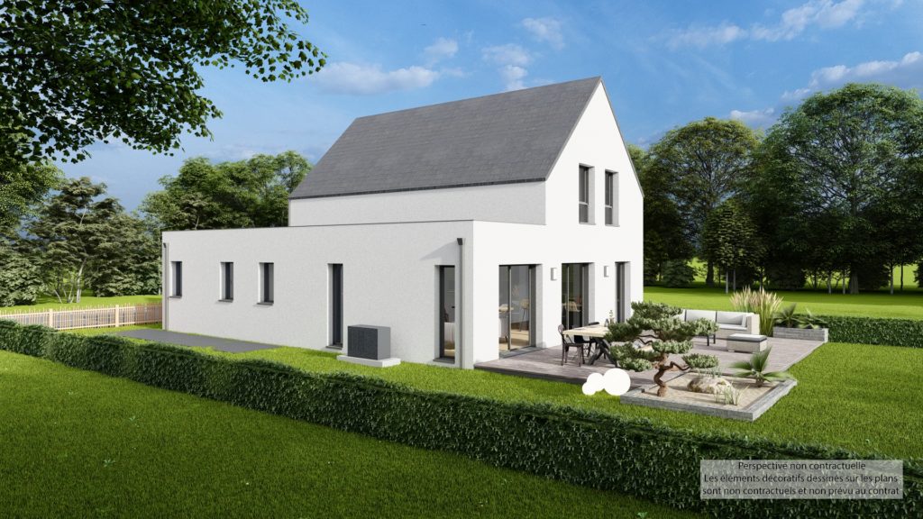 Maison+Terrain de 5 pièces avec 4 chambres à Pleurtuit 35730 – 360000 € - DAJE-26-06-01-23