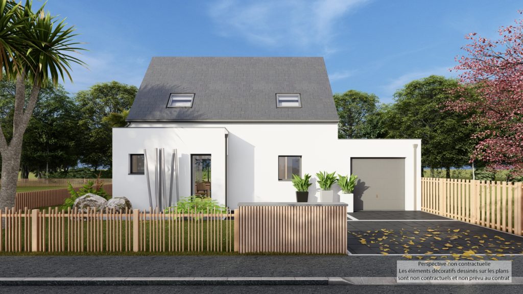 Maison+Terrain de 4 pièces avec 3 chambres à Saint-Ouen-des-Alleux 35140 – 235100 € - DAJE-26-07-15-53