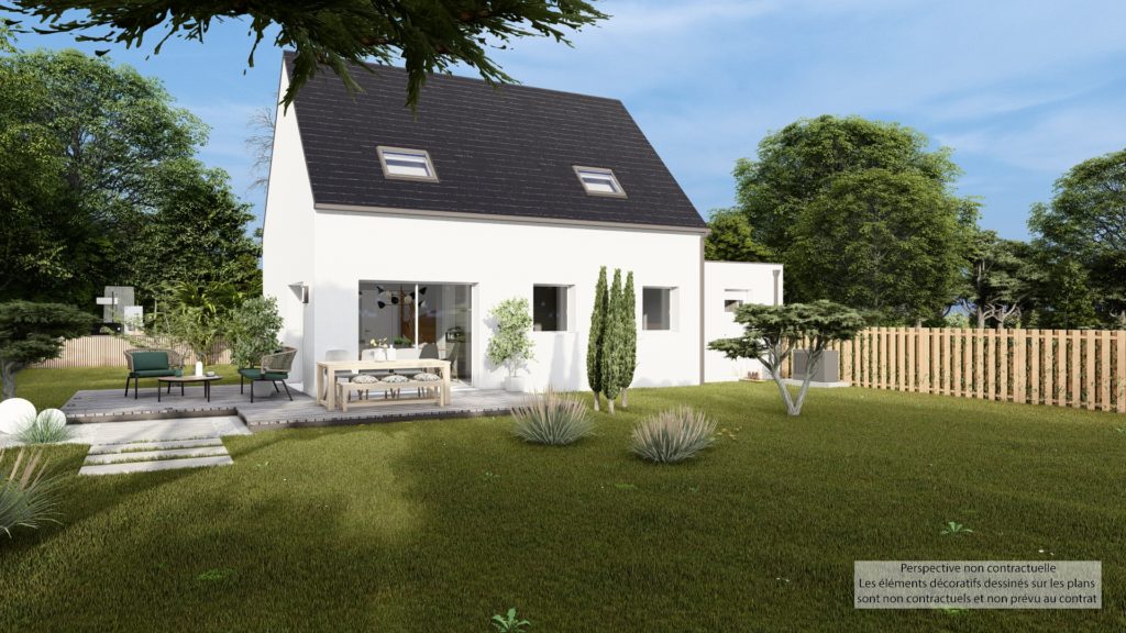 Maison+Terrain de 4 pièces avec 3 chambres à Saint-Guinoux 35430 – 241700 € - DAJE-26-06-29-41