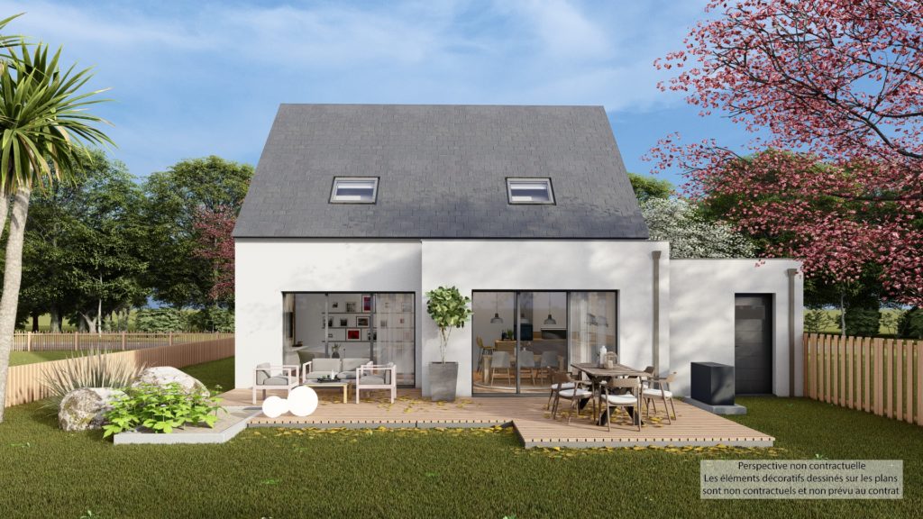 Maison+Terrain de 5 pièces avec 4 chambres à Saint-Guinoux 35430 – 271700 € - DAJE-26-06-01-29
