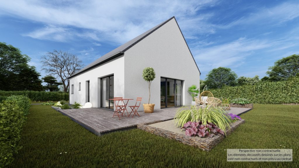 Maison+Terrain de 4 pièces avec 3 chambres à Lanvallay 22100 – 274650 € - GESC-26-09-22-68