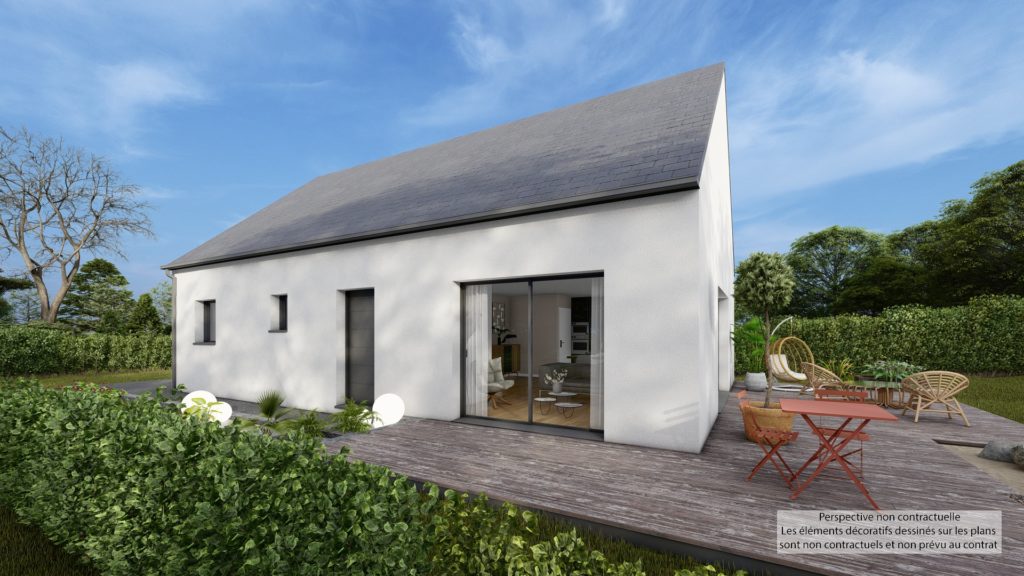 Maison+Terrain de 4 pièces avec 3 chambres à Lanvallay 22100 – 274650 € - GESC-26-09-22-68