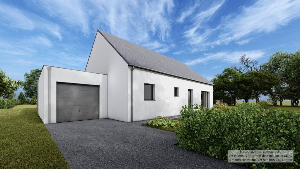 Maison+Terrain de 4 pièces avec 3 chambres à Lanvallay 22100 – 274650 € - GESC-26-09-22-68