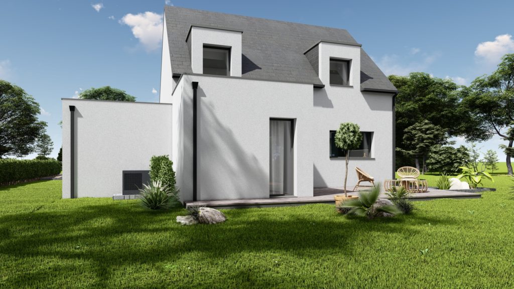 Maison+Terrain de 5 pièces avec 4 chambres à Plancoet 22130 – 283083 € - GESC-26-07-09-20