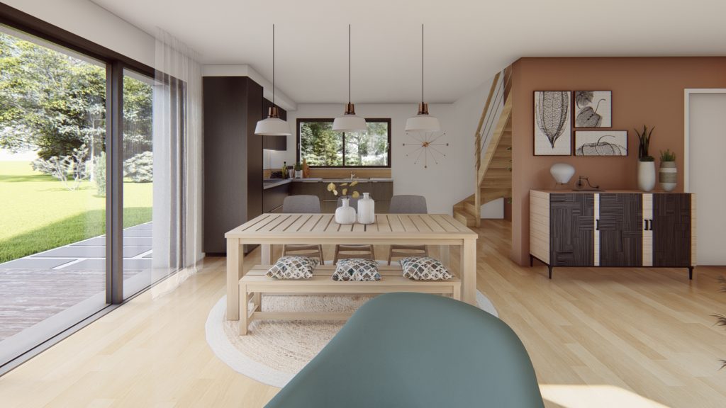 Maison+Terrain de 5 pièces avec 4 chambres à Plancoet 22130 – 283083 € - GESC-26-07-09-20