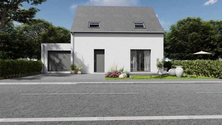 Maison+Terrain de 4 pièces avec 3 chambres à Pleurtuit 35730 – 295850 € - GESC-26-09-08-83