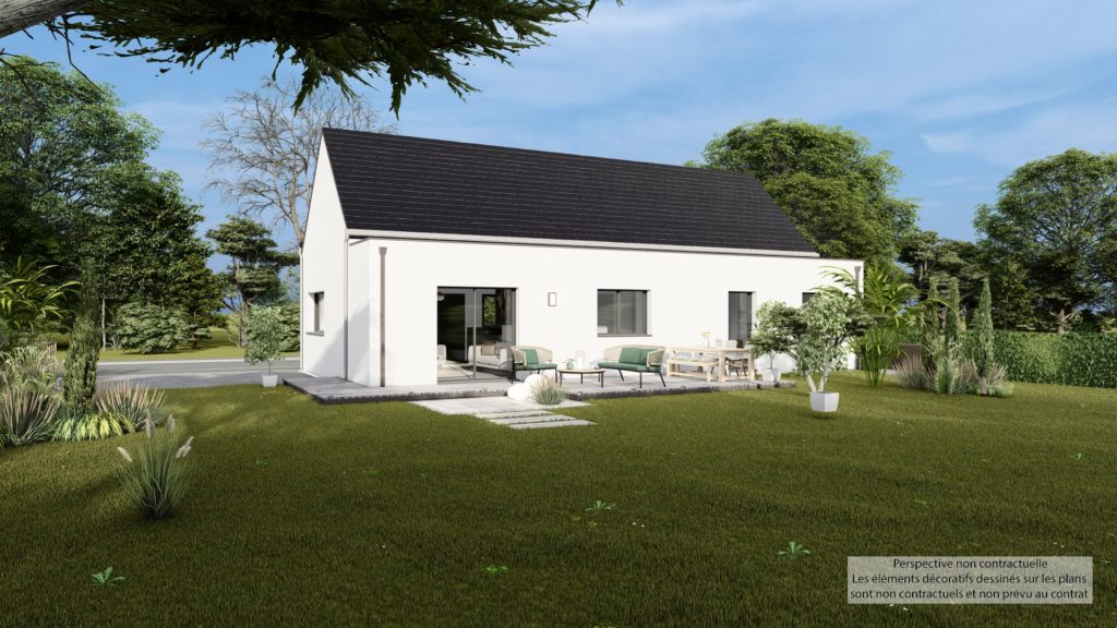 Maison+Terrain de 4 pièces avec 3 chambres à Plomeur 29120 – 271000 € - DAJE-26-10-06-49