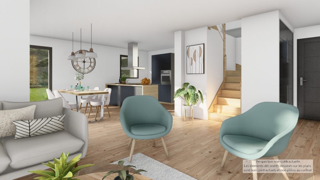 Maison+Terrain de 5 pièces avec 4 chambres à Saint-Guinoux 35430 – 286700 € - DAJE-26-06-01-30
