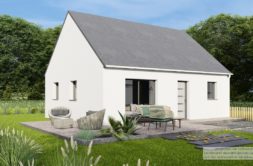 Maison+Terrain de 3 pièces avec 2 chambres à Le-Vivier-sur-Mer 35960 – 230500 € - DAJE-26-05-12-49