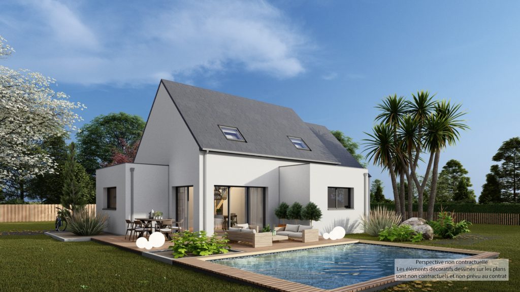 Maison+Terrain de 5 pièces avec 4 chambres à Plomeur 29120 – 288000 € - DAJE-26-07-28-16