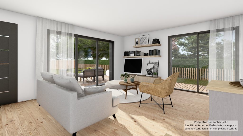 Maison+Terrain de 4 pièces avec 3 chambres à Le-Vivier-sur-Mer 35960 – 241000 € - DAJE-26-06-15-50
