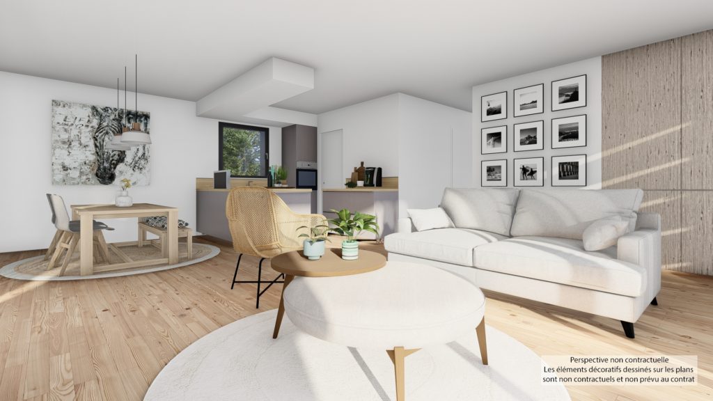 Maison+Terrain de 4 pièces avec 3 chambres à Le-Vivier-sur-Mer 35960 – 241000 € - DAJE-26-06-15-50