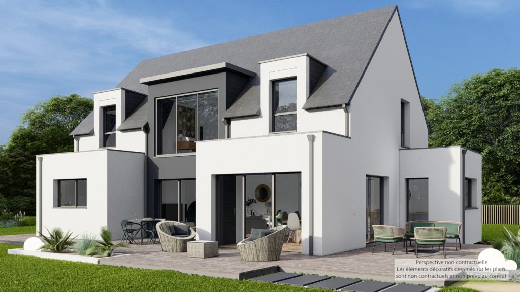 Maison+Terrain de 5 pièces avec 4 chambres à Dinard 35800 – 811000 € - DAJE-26-06-08-52
