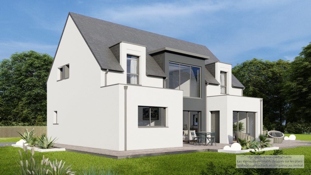 Maison+Terrain de 5 pièces avec 4 chambres à Dinard 35800 – 811000 € - DAJE-26-06-08-52