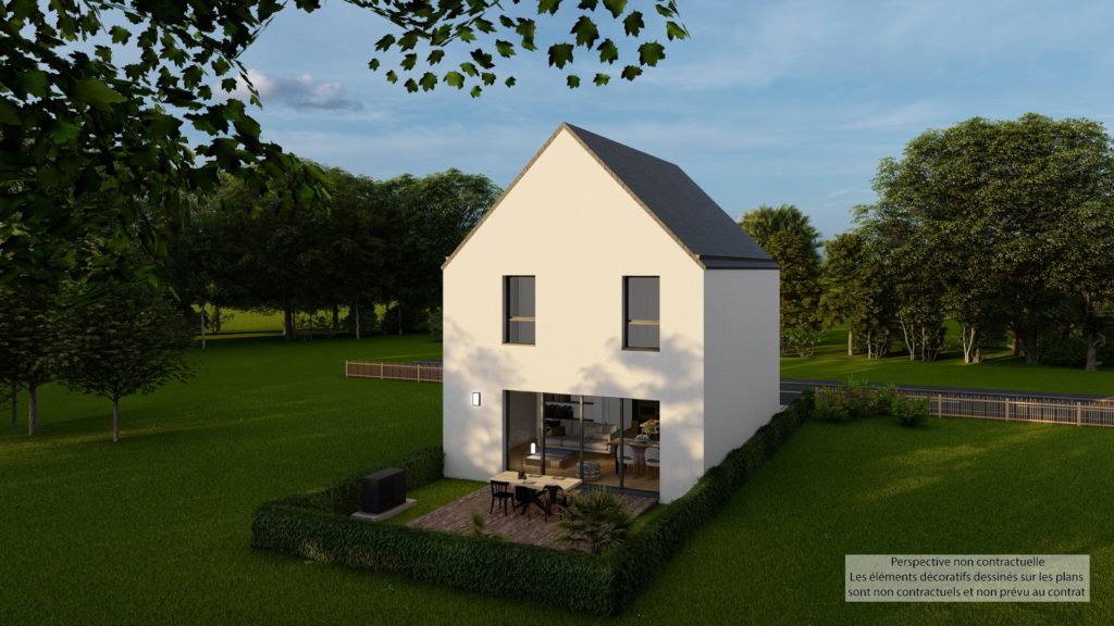Maison+Terrain de 4 pièces avec 3 chambres à Rennes 35000 – 398000 € - HHE-26-06-16-17