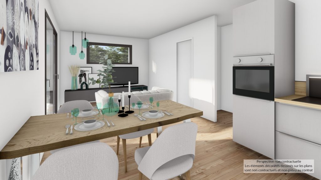 Maison+Terrain de 3 pièces avec 2 chambres à Clohars-Carnoet 29360 – 212200 € - LSE-26-05-25-23