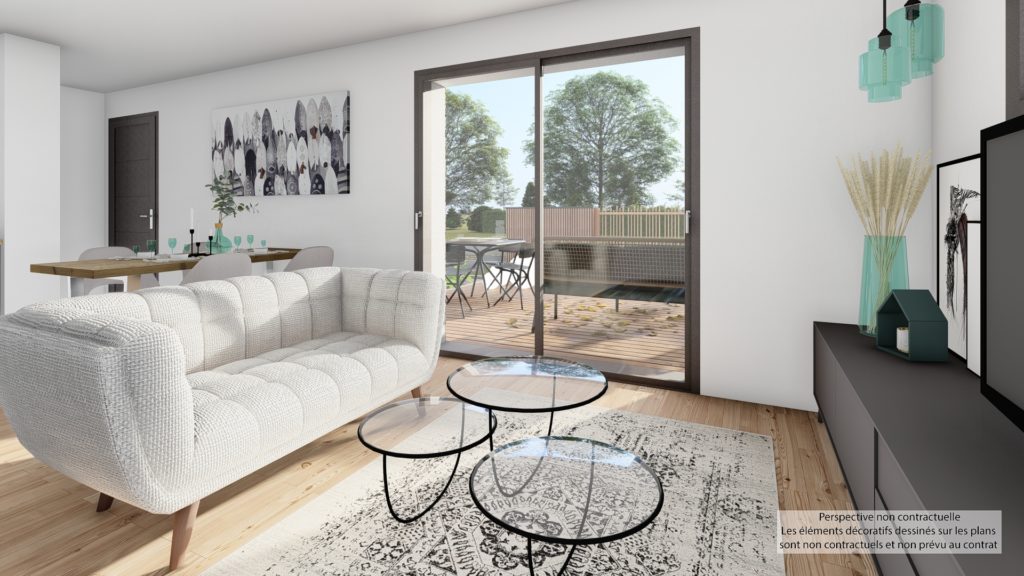 Maison+Terrain de 3 pièces avec 2 chambres à Clohars-Carnoet 29360 – 212200 € - LSE-26-05-25-23