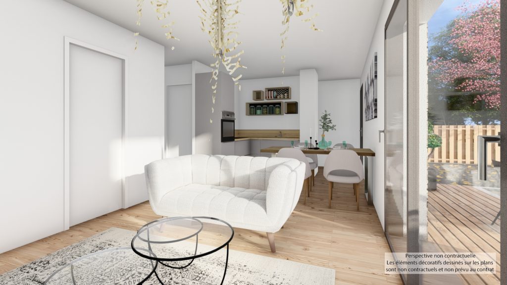 Maison+Terrain de 3 pièces avec 2 chambres à Clohars-Carnoet 29360 – 212200 € - LSE-26-05-25-23