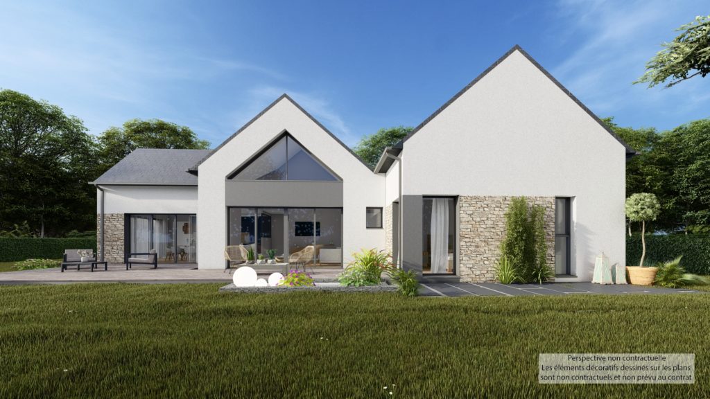 Maison+Terrain de 6 pièces avec 3 chambres à Clohars-Carnoet 29360 – 452200 € - LSE-26-05-25-22